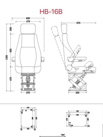 HB-16B DIMENSION